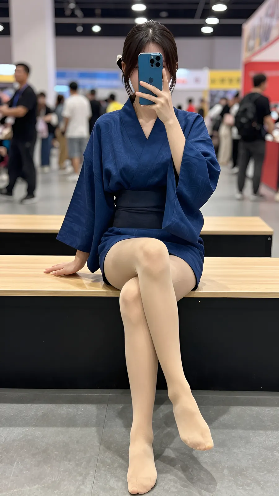 HL-000405 · 和风浴衣改短裙 visual reference