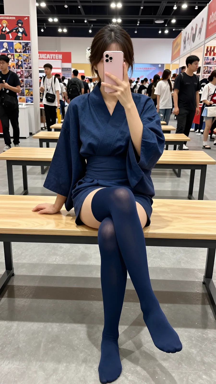 HL-000477 · 和风浴衣改短裙 visual reference