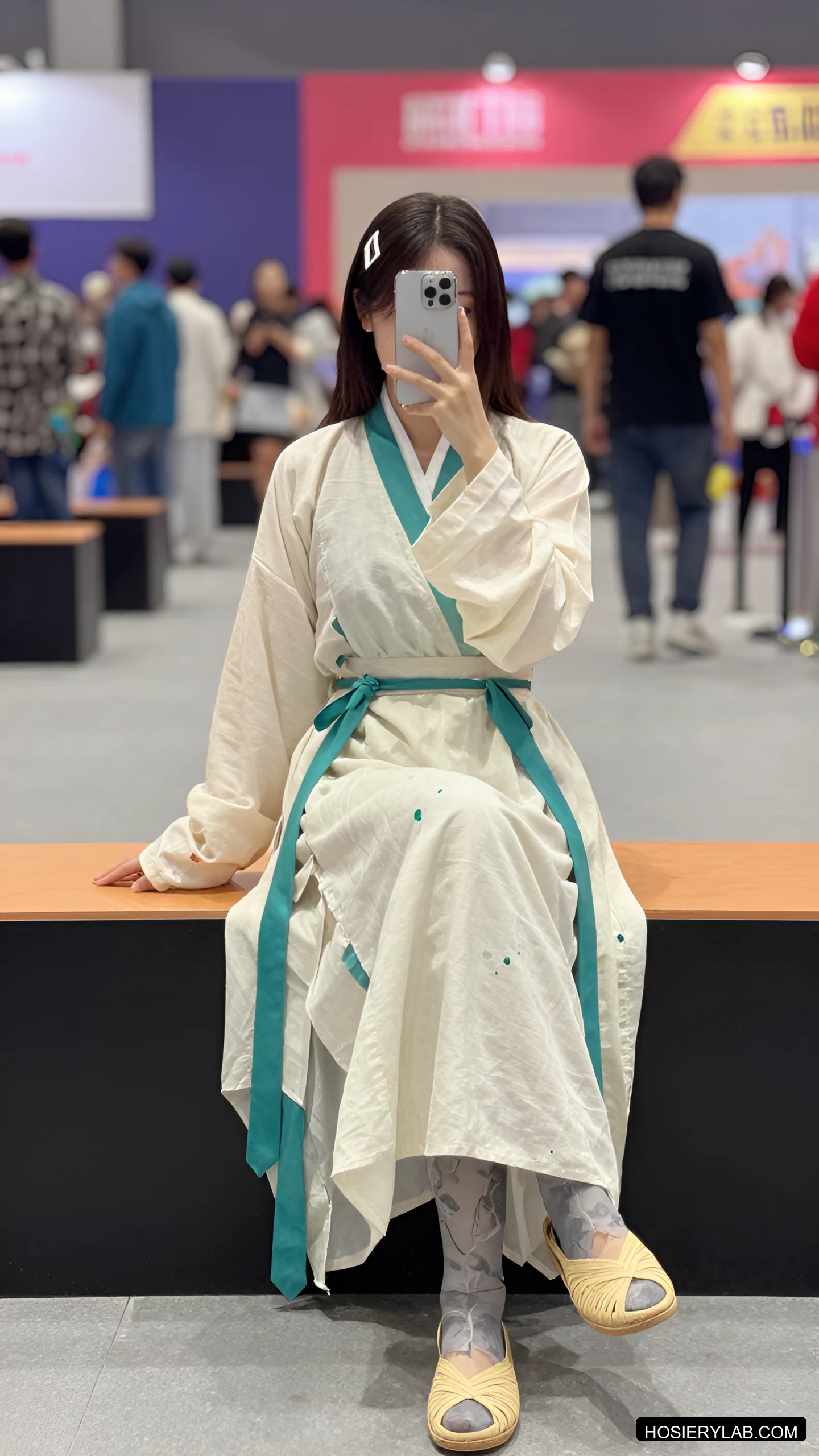 吊带 薄透 20D 炭灰 吊带袜 visual reference