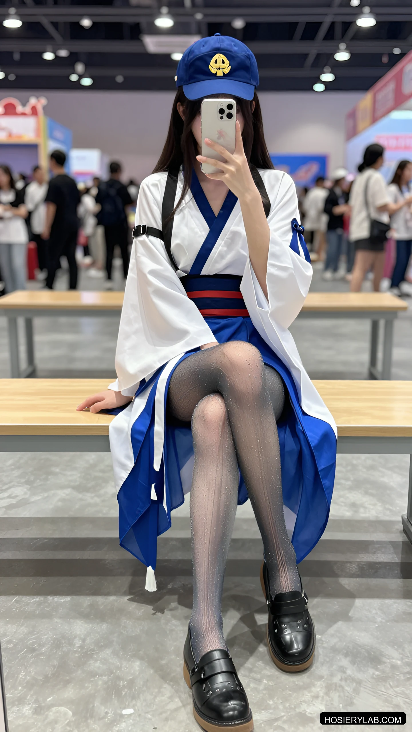 网眼 薄透 30D 咖啡棕 网袜 visual reference