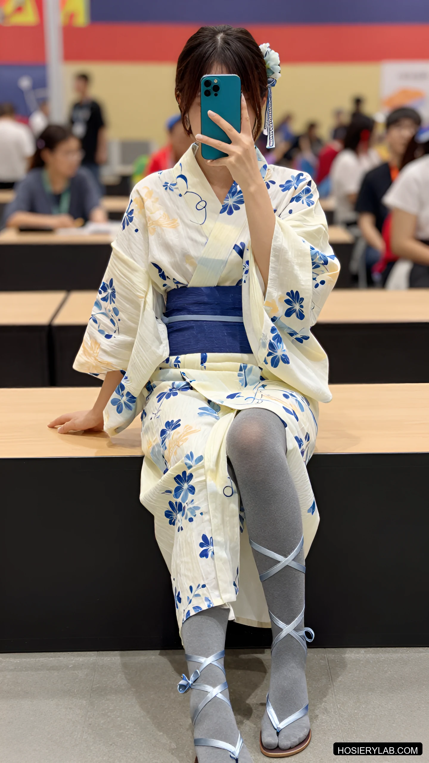 缎光 薄透 25D 自然肤色 大腿袜 visual reference