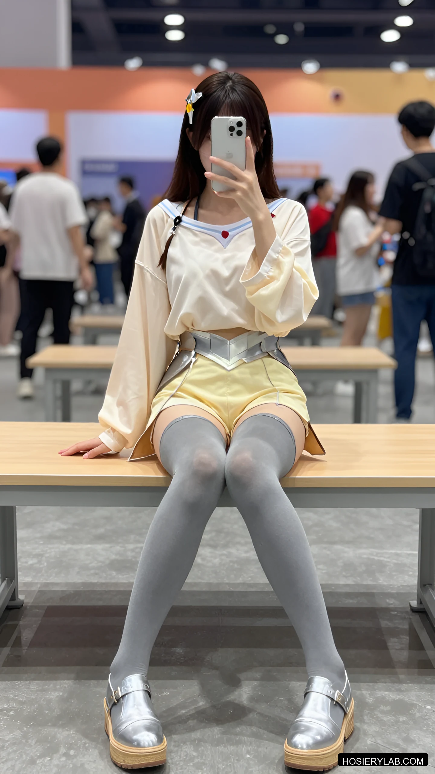 吊带 12D 蜜裸 吊带袜 visual reference