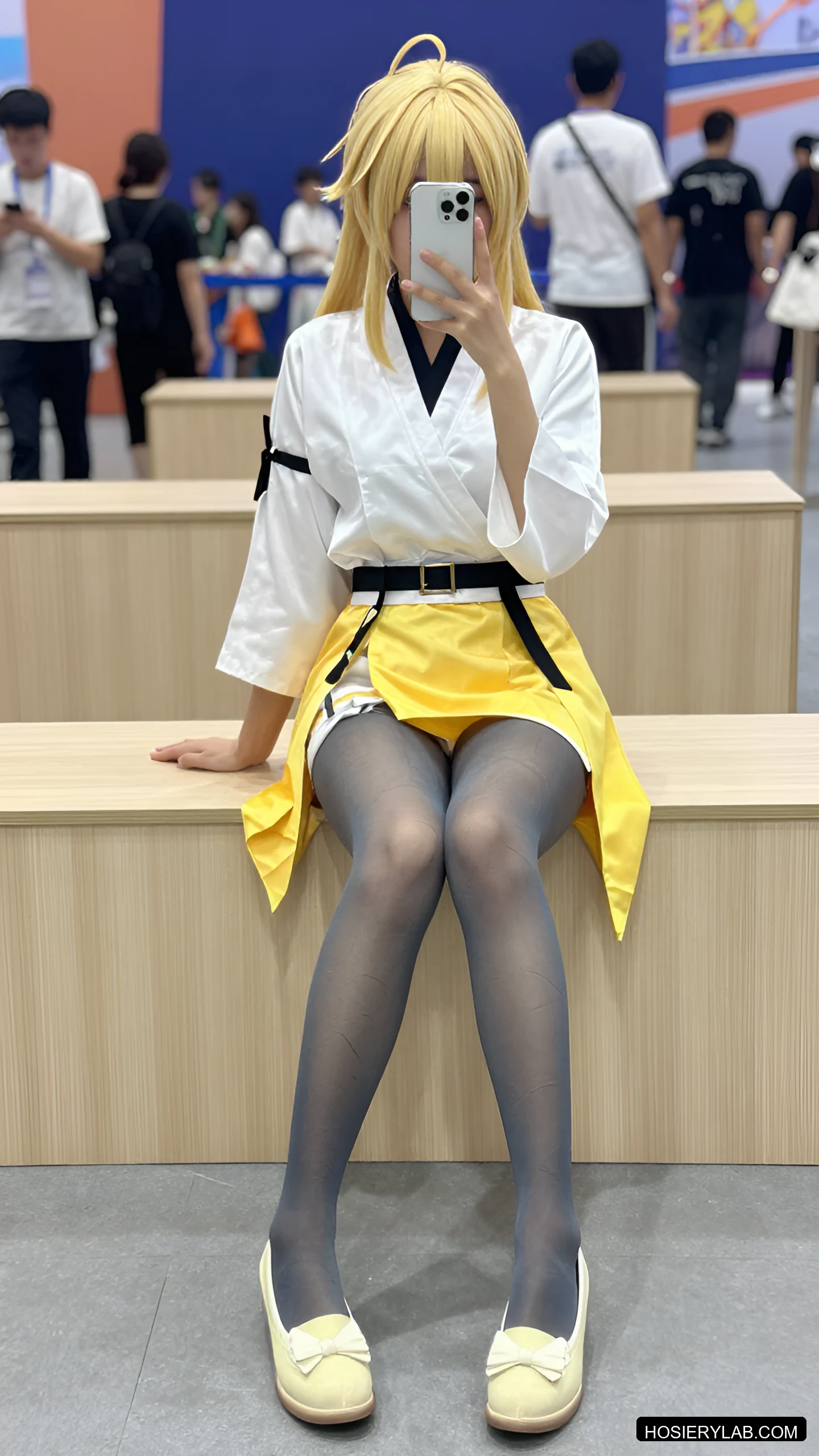 吊带 薄透 5D 炭灰 吊带袜 visual reference