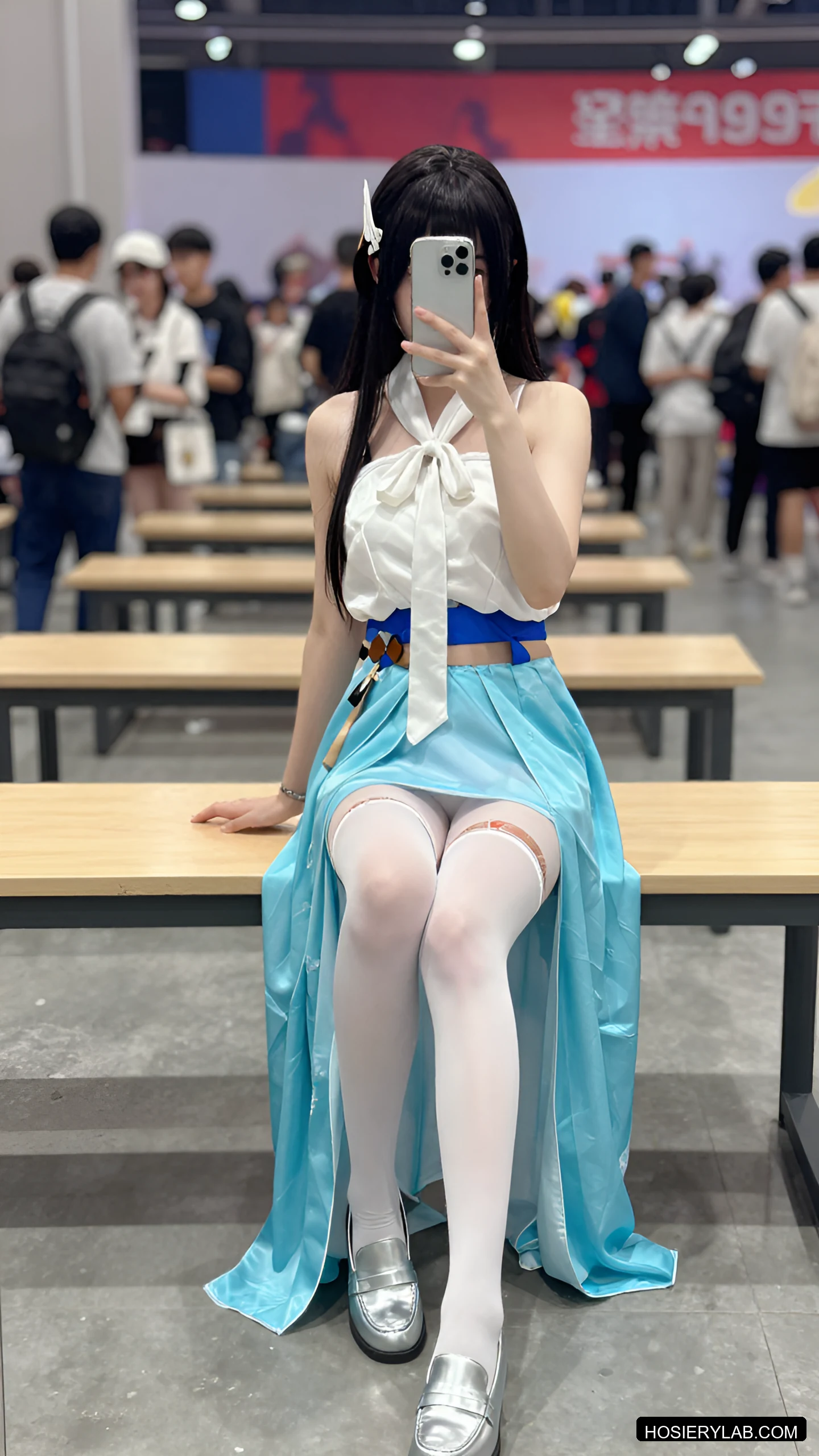 罗纹 蕾丝 5D 酒红 连裤袜 visual reference