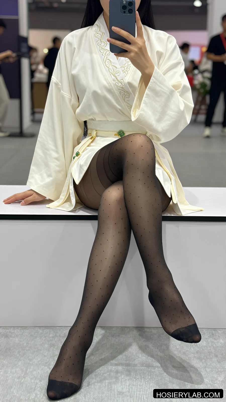 5D Black Pantyhose / Tights visual reference