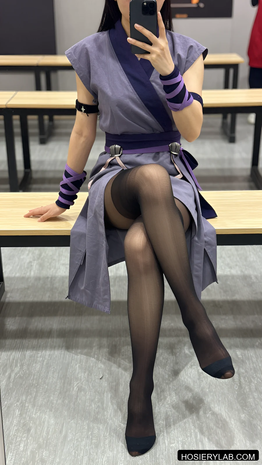 5D Black Pantyhose / Tights visual reference